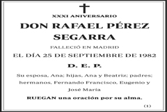 Rafael Pérez Segarra